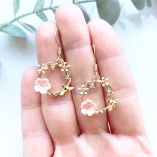 Enamel Bee Pink