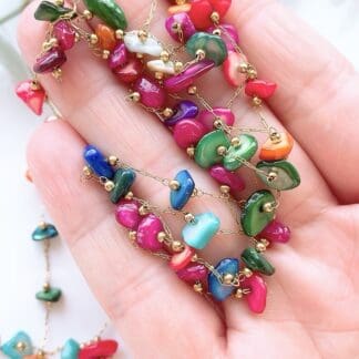 Multicoloured Anklet