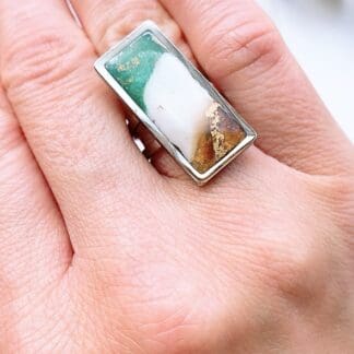 Statement Ring Rectangle