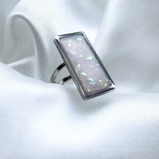 Opal Ring Rectangle